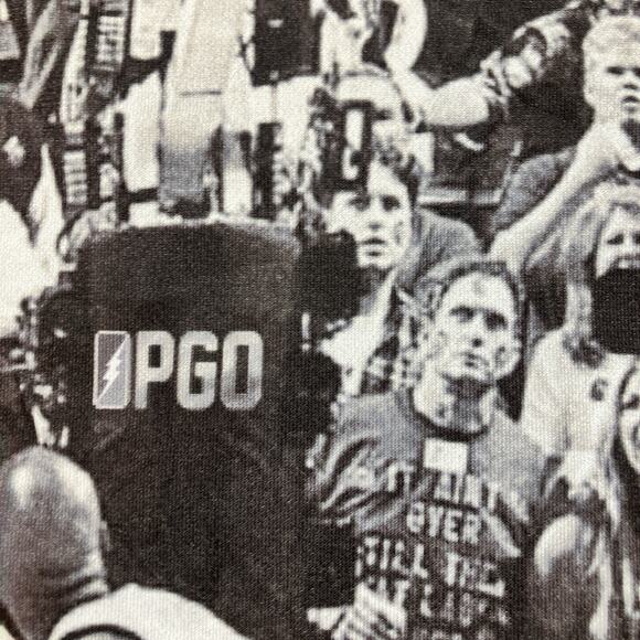 Michael Jordan Chicago Bulls The Last Shot All Over Print VTG T-Shirt Size S - Picture 6 of 14